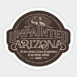 Unpainted Arizona Sticker